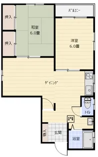 末広ビル【501号室号室】の間取り