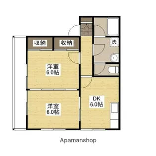 プチメゾン【3階】の間取り