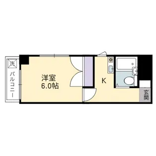 アコード可部【102号室号室】の間取り