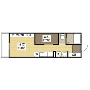 プリマヴェーラ口田南【2階】の間取り