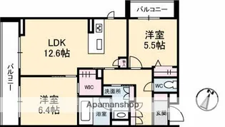 Lafite【2階】の間取り