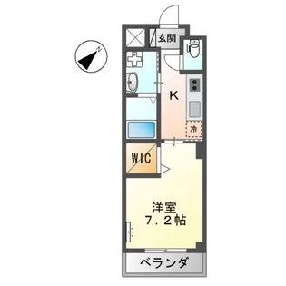 グレーシア草津【2階】の間取り