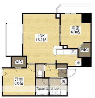 HAPPINESS白島【3階】の間取り