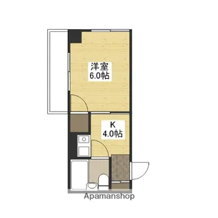 第16深川ビル【404NG号室】の間取り