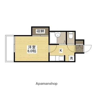 ハイネ光南【3階】の間取り