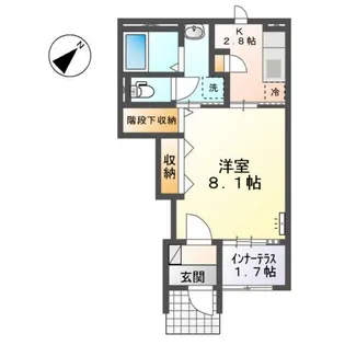 HILL VILLAGE【1階】の間取り