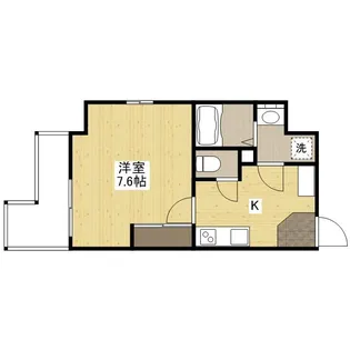 広島県広島市中区十日市町1丁目【マンション】の間取り