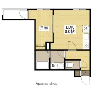 セブンプロート草津南【1階】の間取り