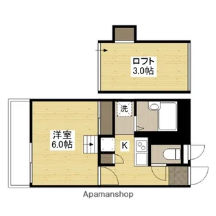 アムール東原【1階】の間取り