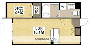 コンフォート江波南【2階】の間取り
