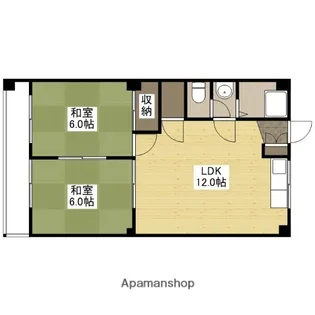 胤森ビル【3階】の間取り