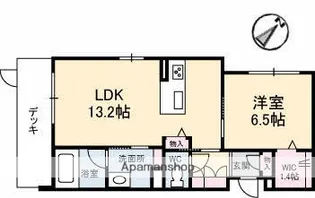 広島県広島市西区古江東町【マンション】の間取り
