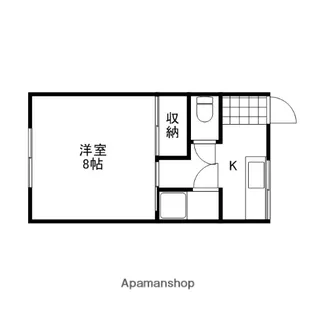 松尾ビル【305号室】の間取り