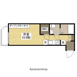 イリス草津東【3階】の間取り