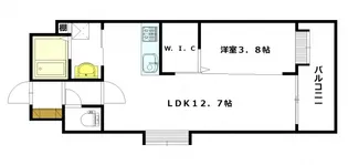 VITA西原【403号室号室】の間取り