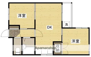 NSビラ高須【3階】の間取り