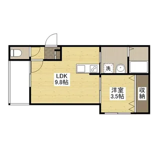 エミネンス隅の浜【2階】の間取り