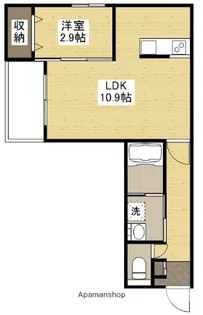 リタリッチ弐番館【3階】の間取り