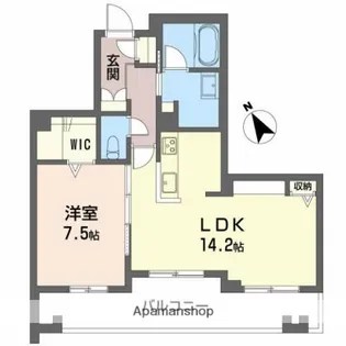 MONOLITH【2階】の間取り