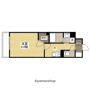 SHANGRI−LA安東【2階】の間取り