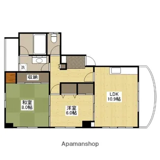 第3中野ビル【4階】の間取り