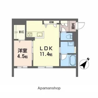 Genteel(ジェンティール)【1階】の間取り