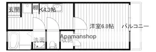 Domani Inokuchi【1階】の間取り