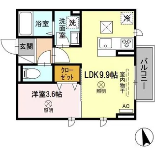 DMK-23【1階】の間取り