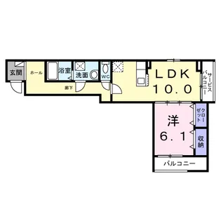 セレーノ大宮【2階】の間取り