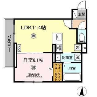 camphora1【2階】の間取り