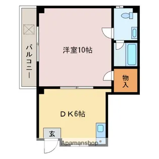 パステルクボ5【2階】の間取り