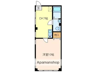 パステルクボ5【2階】の間取り