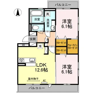 ブリランテ【2階】の間取り