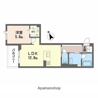 Olivecourt【3階】の間取り