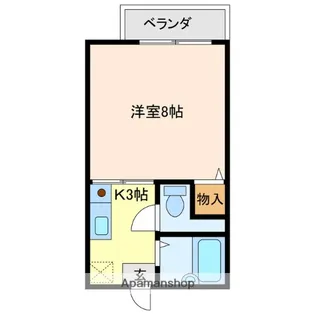 パステルクボ17【2階】の間取り
