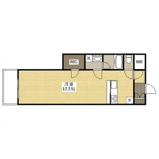 新白島東亜ビル【11階】の間取り
