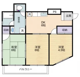 RKビル【401号室号室】の間取り