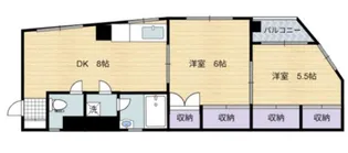 第2迫田ビル【201号室号室】の間取り