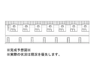 廿日市市アパート【1階】の外観