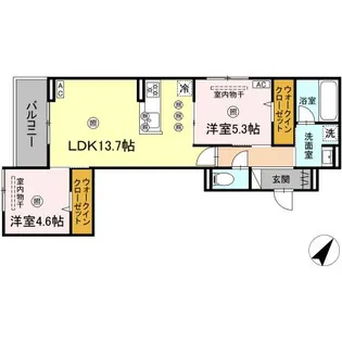 CAMPANELLA 中山南【3階】の間取り