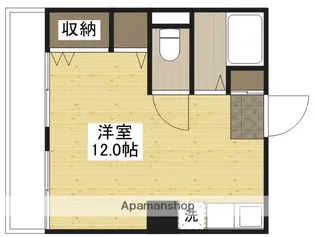 コーポ藤田【4階】の間取り