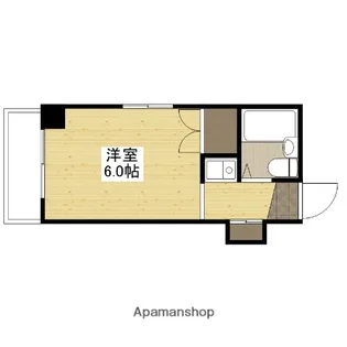 コーポ沖本【3階】の間取り