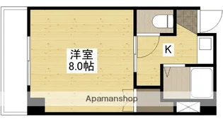 ハーモニー光町【4階】の間取り
