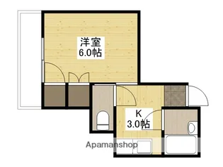 石井ビル【3階】の間取り