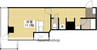グランマーレ17【6階】の間取り
