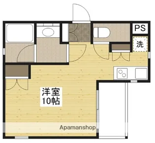 クリスタルコート【2階】の間取り