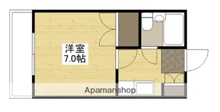 KENSEI9(旧第5山肩ビル)【3階】の間取り