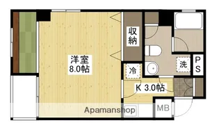 セレクト縮景園【5階】の間取り