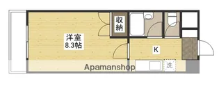 ラ・プラージュ段原【3階】の間取り