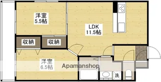 グレースKⅡ【1階】の間取り